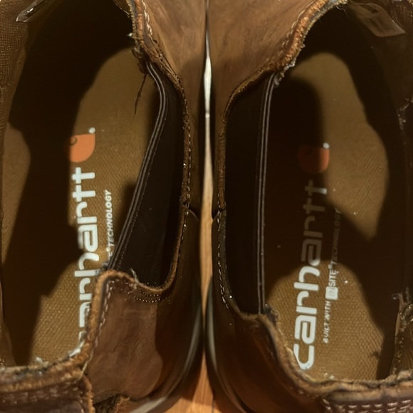 Men’s CARHARTT size 11.5 4 inch Romeo soft toe dark bison oil tanned. - Picture 6 of 7
